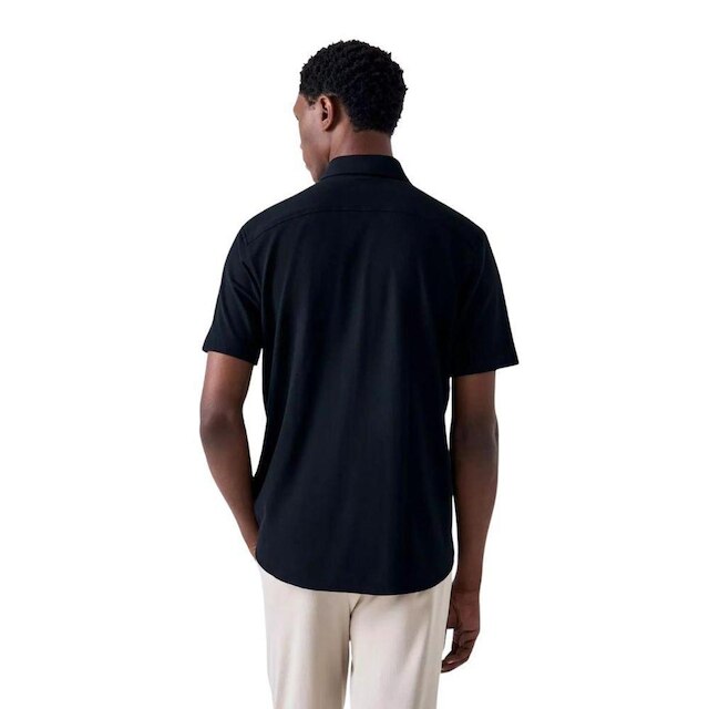 Camisa Oficina Reserva Piquet Stretch Preto