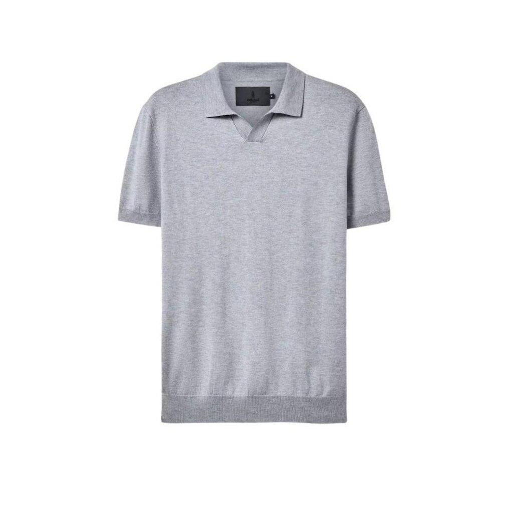 Camisa Oficina Reserva Polo Tricot Cinza