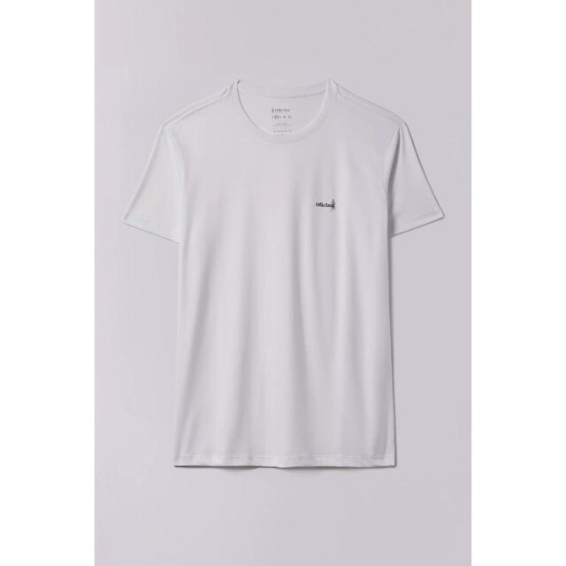 Camisa Oficina Reserva T-Shirt Pima Leve Branco
