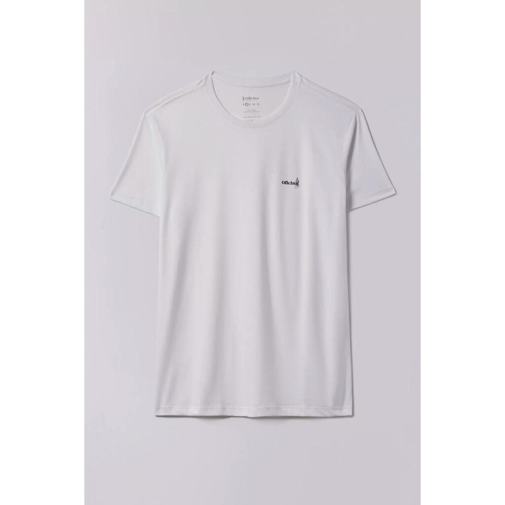 Camisa Oficina Reserva T-Shirt Pima Leve Branco