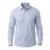Camisa Ogochi ML Listrado Casual Slim - Azul