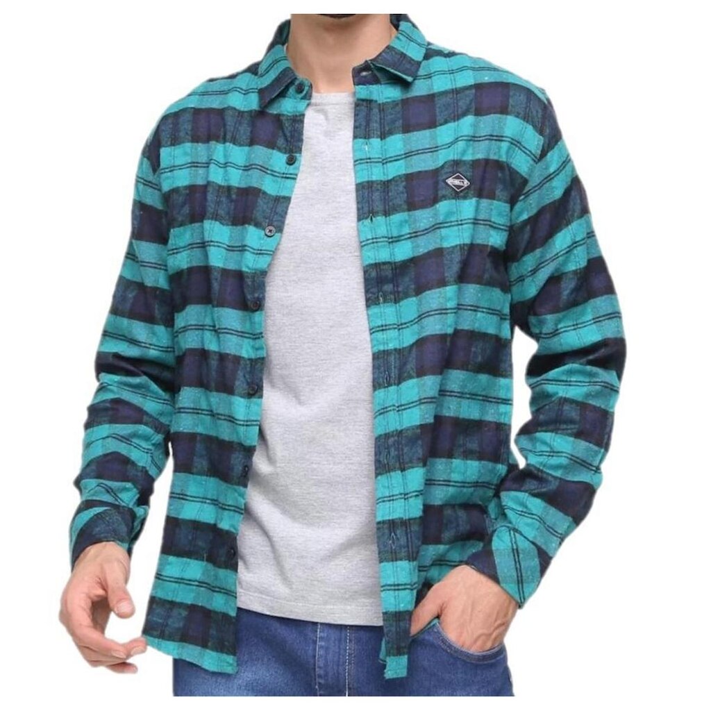 Camisa Oneill Flanela Xadrez Verde 23877