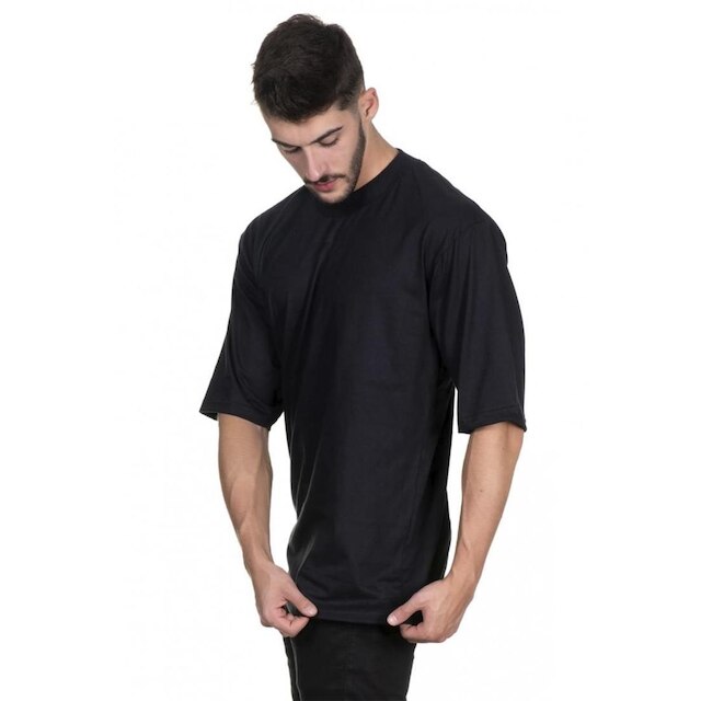 Camisa Oversized Gola Alta Streetwear Black DNV