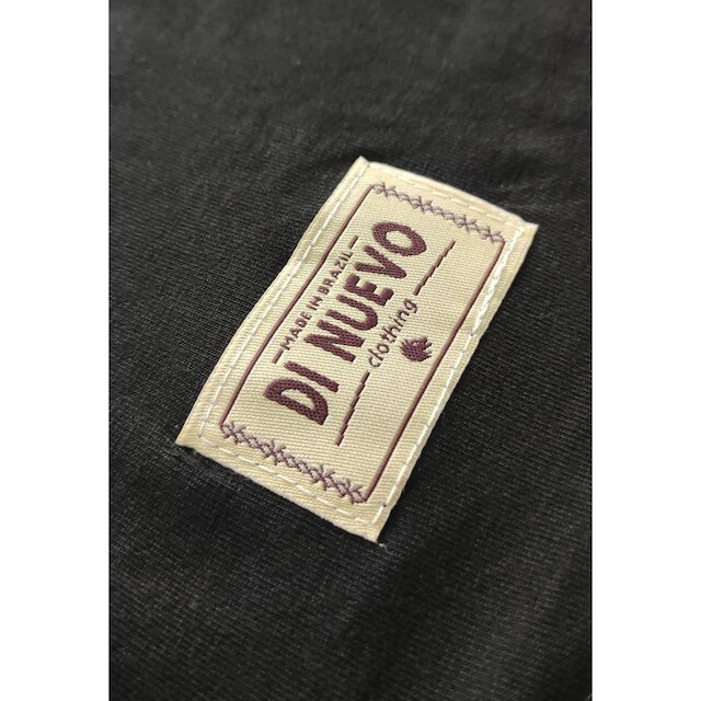 Camisa Oversized Gola Alta Streetwear Black DNV