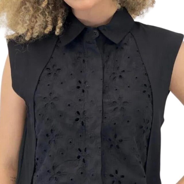CAMISA PACIFIC BLUE CROPPED FEMININO REF: PAC023631039
