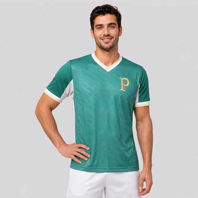 Camisa Palmeiras Palestra II Verde e Branca