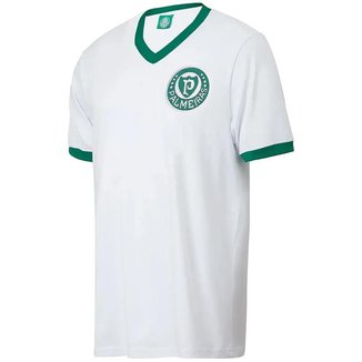 Camisa Palmeiras Retrô 1960 Campeão Branco Masculina