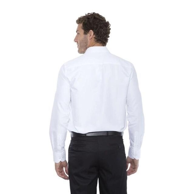 Camisa Passa Fácil Hugo Deleon Lisa Branca