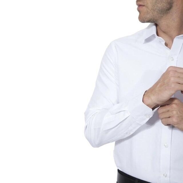 Camisa Passa Fácil Hugo Deleon Lisa Branca