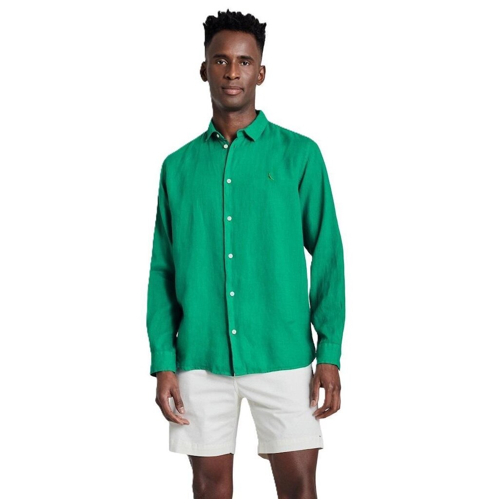 Camisa Pf Manga Longa Linho Reserva