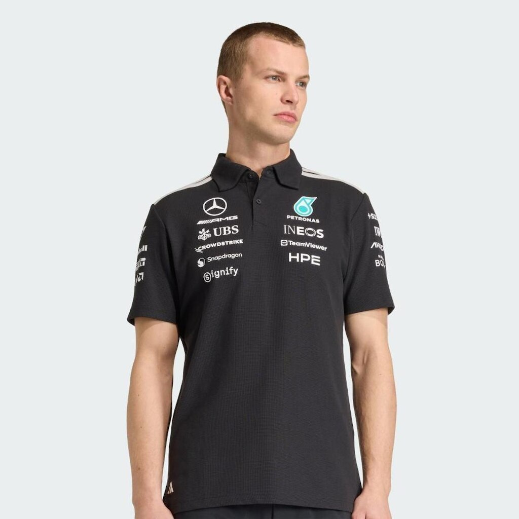 Camisa Polo Adidas Mercedes - Amg Petronas F1 Team Engineers Masculina