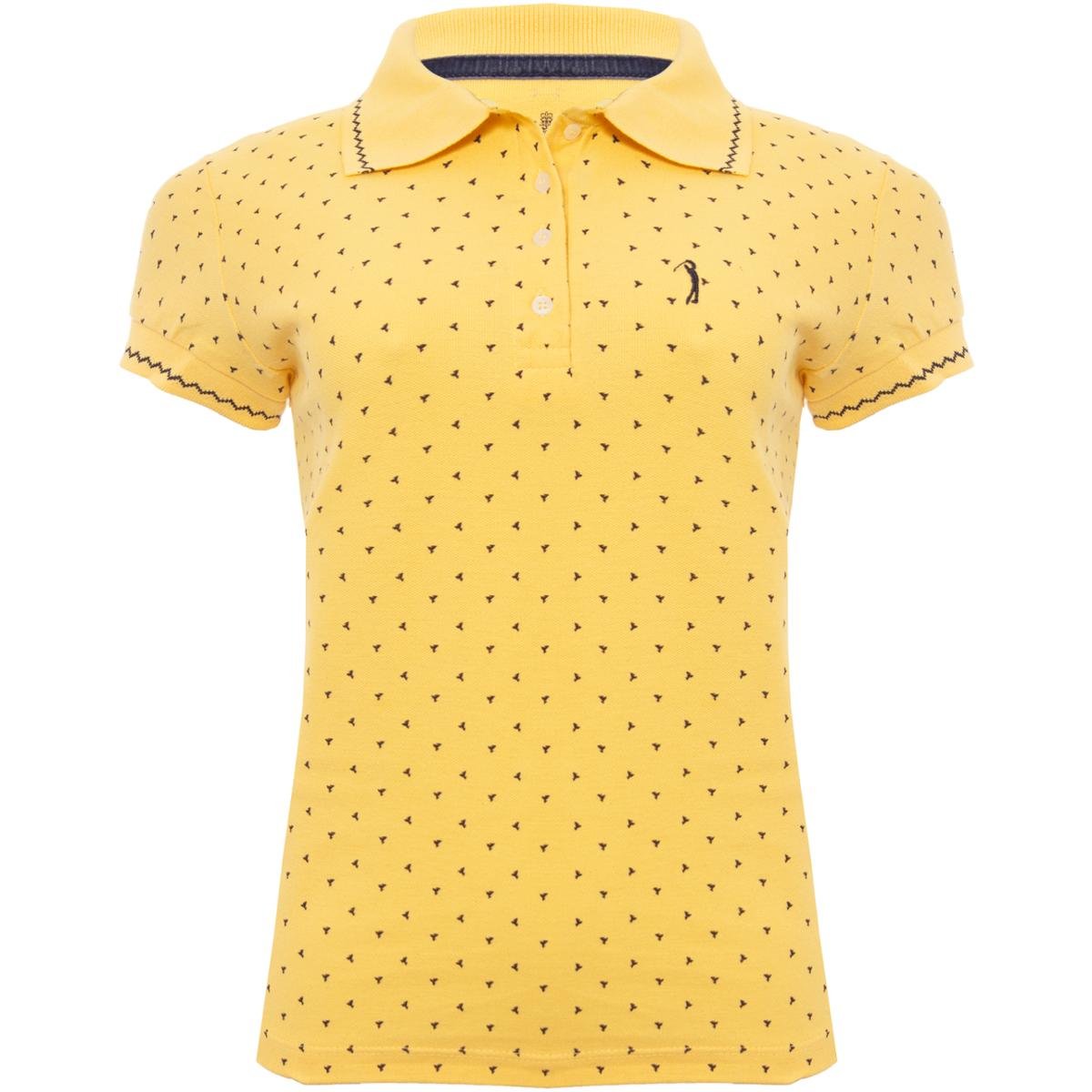 camisa polo aleatory feminina