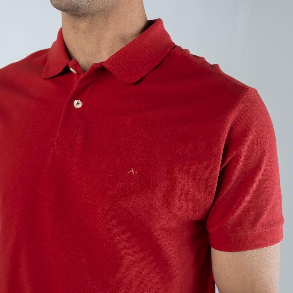 Camisa Polo Aramis Piquet Vermelho