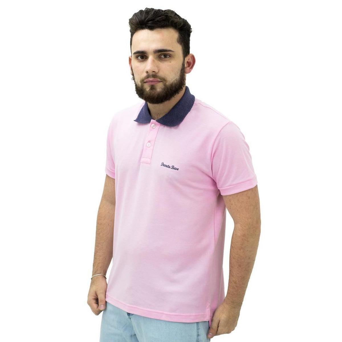 camisa marca base masculina