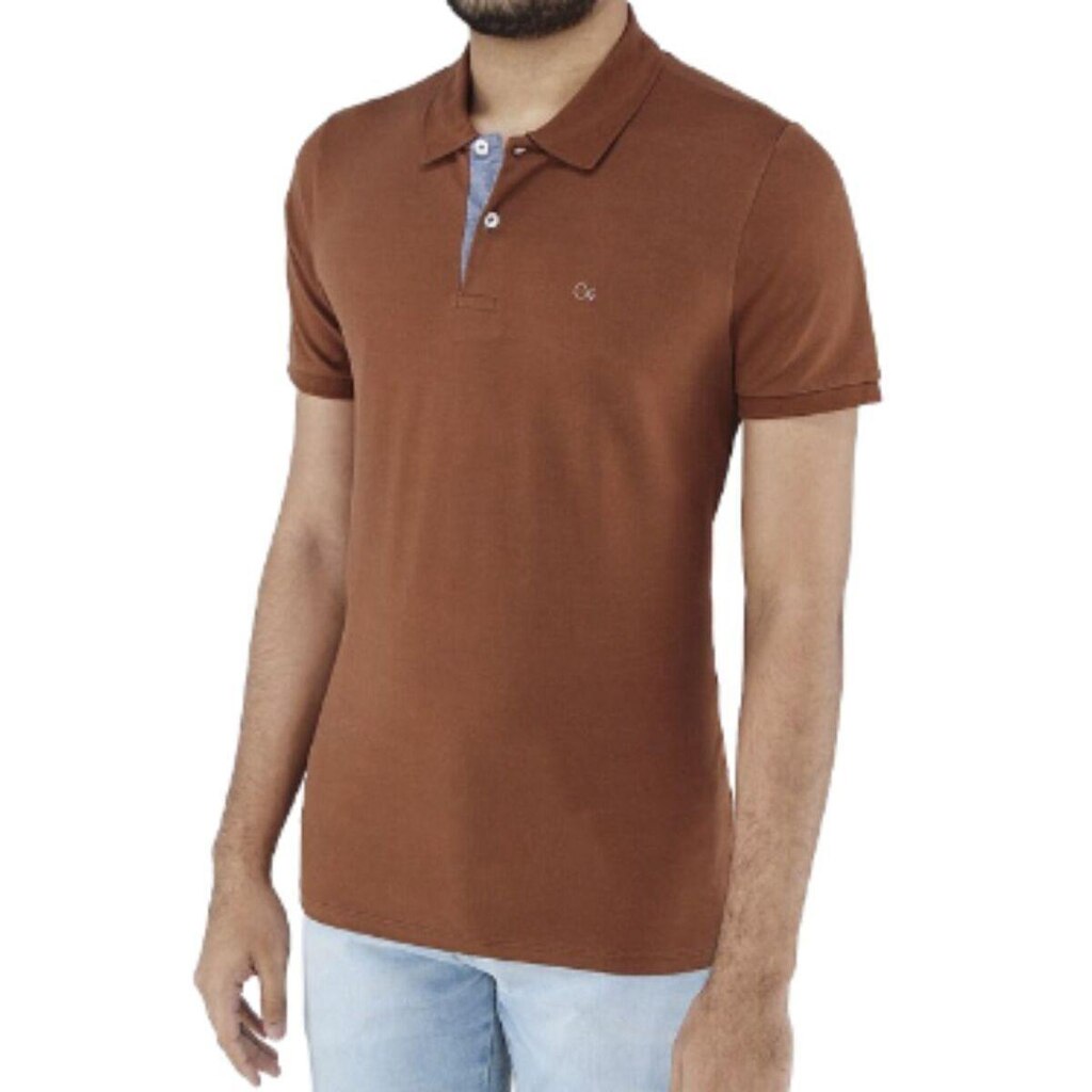 Camisa Polo Basica Ogochi Slim Fit