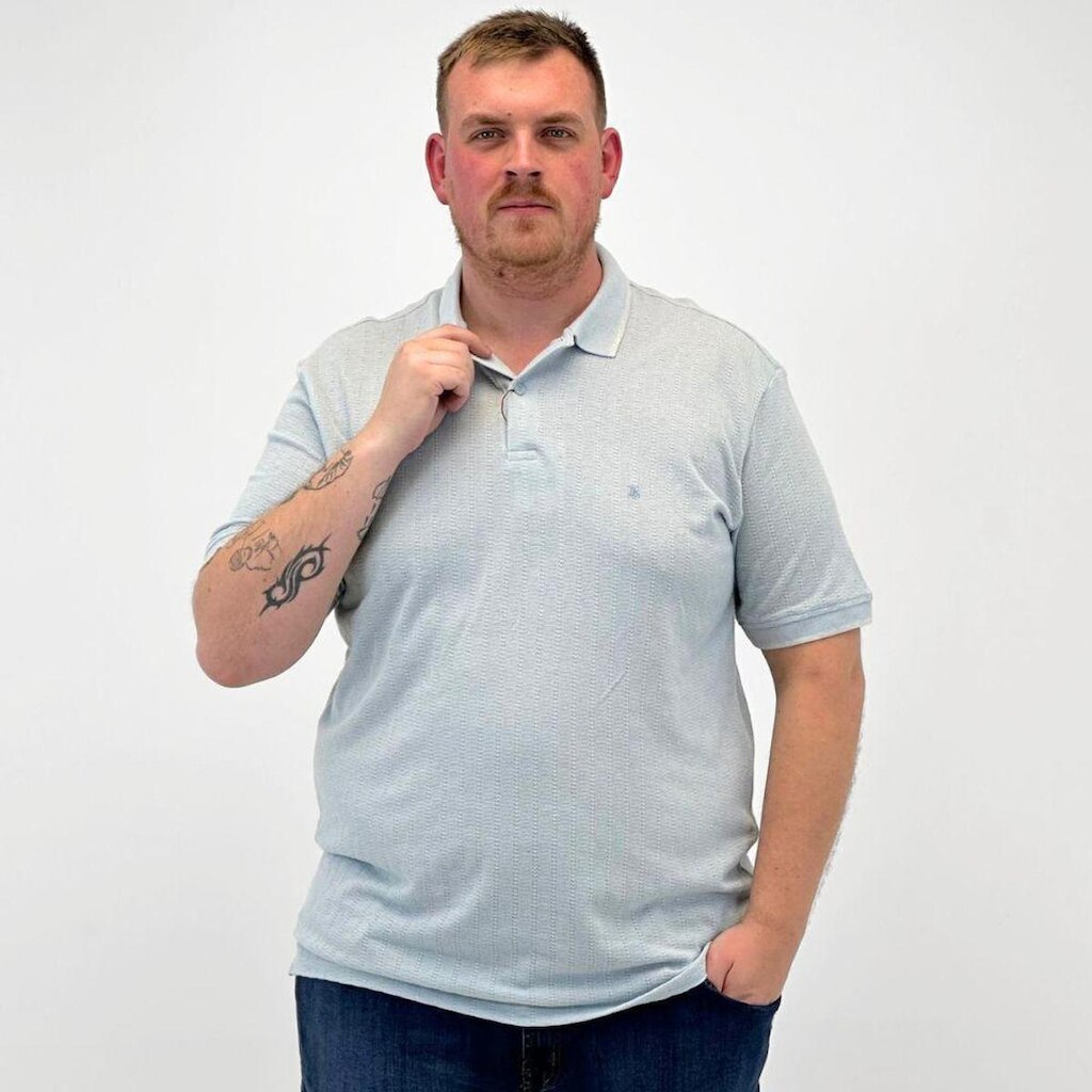 Camisa Polo Baumgarten Manga Curta Plus Size Masculina
