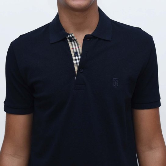Camisa Polo Burberry Monogramada Zattini - Main Image