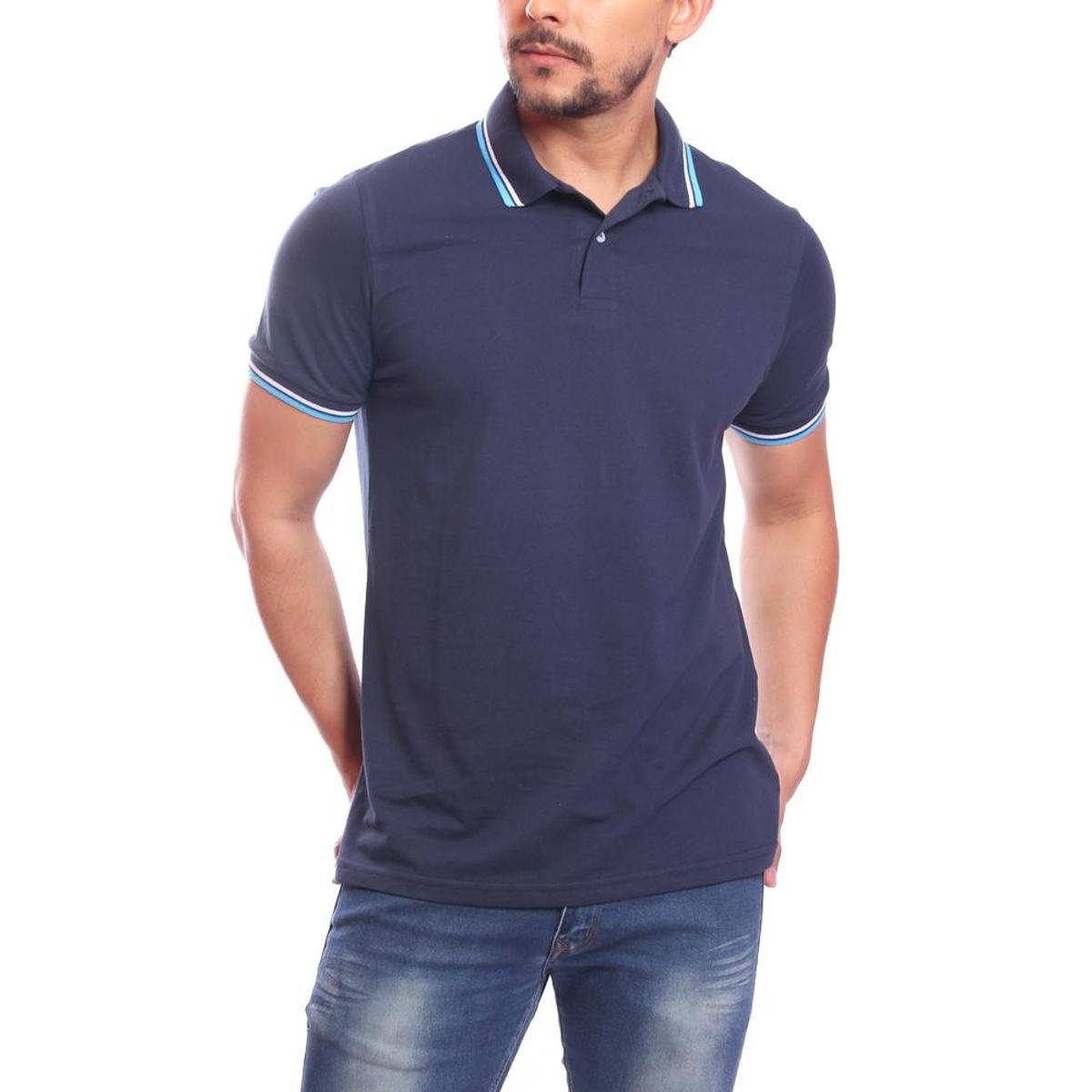 Camisa Polo Califórnia Multimarcas Manga Curta Gola com Botão Masculina Menor preço em Camisa Polo Califórnia Multimarcas Manga Curta Gola com Botão Masculina