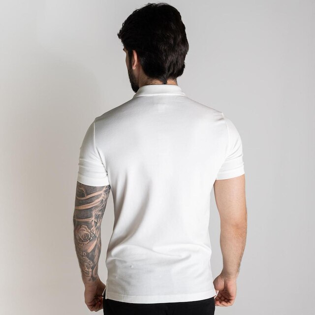 Camisa Polo Calvin Klein Branca