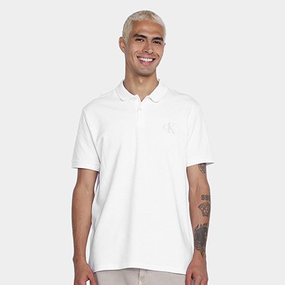 Camisa Polo Calvin Klein Casual Masculina - Masculino