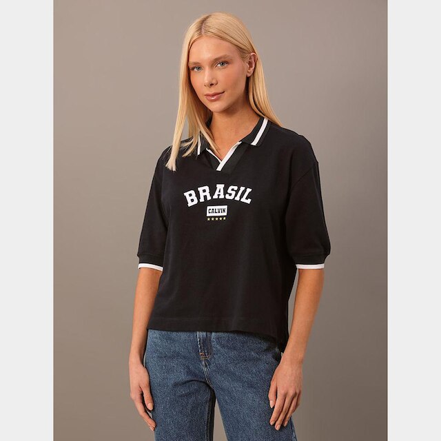 Camisa Polo Calvin Klein Copa Feminina