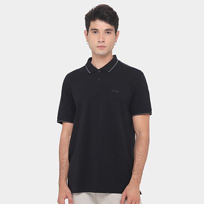 Camisa Polo Calvin Klein Regular Básica Masculina - Masculino