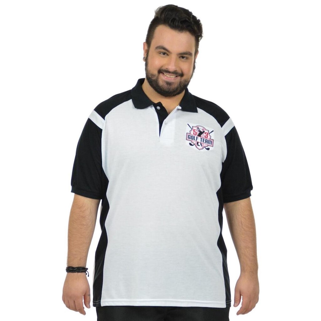 Camisa polo campeão plus size fenomenal(sem elasticidade) Vermelho 56