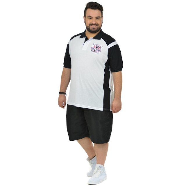 Camisa polo campeão plus size fenomenal(sem elasticidade) Vermelho 56