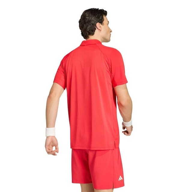 CAMISA POLO CLUB KB9713 - VERMELHO/BRANCO 2GG