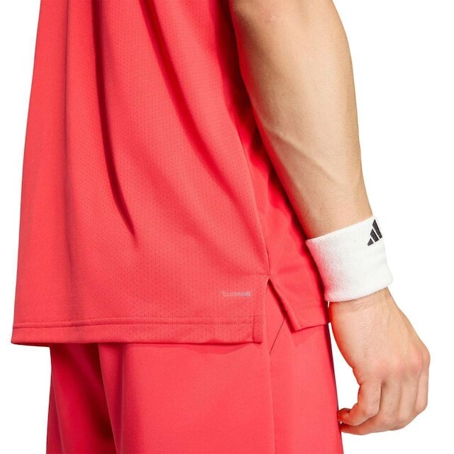 CAMISA POLO CLUB KB9713 - VERMELHO/BRANCO 2GG