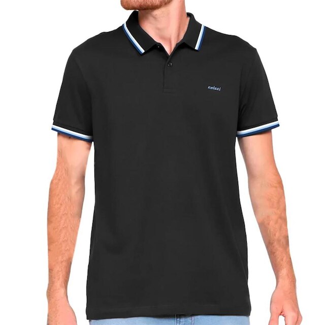 Camisa Polo Colcci 3 Lines Masculino