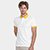 Camisa Polo Colcci Básica Masculina - Branco+Amarelo