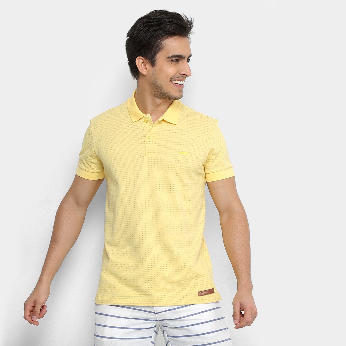 polo colcci amarela