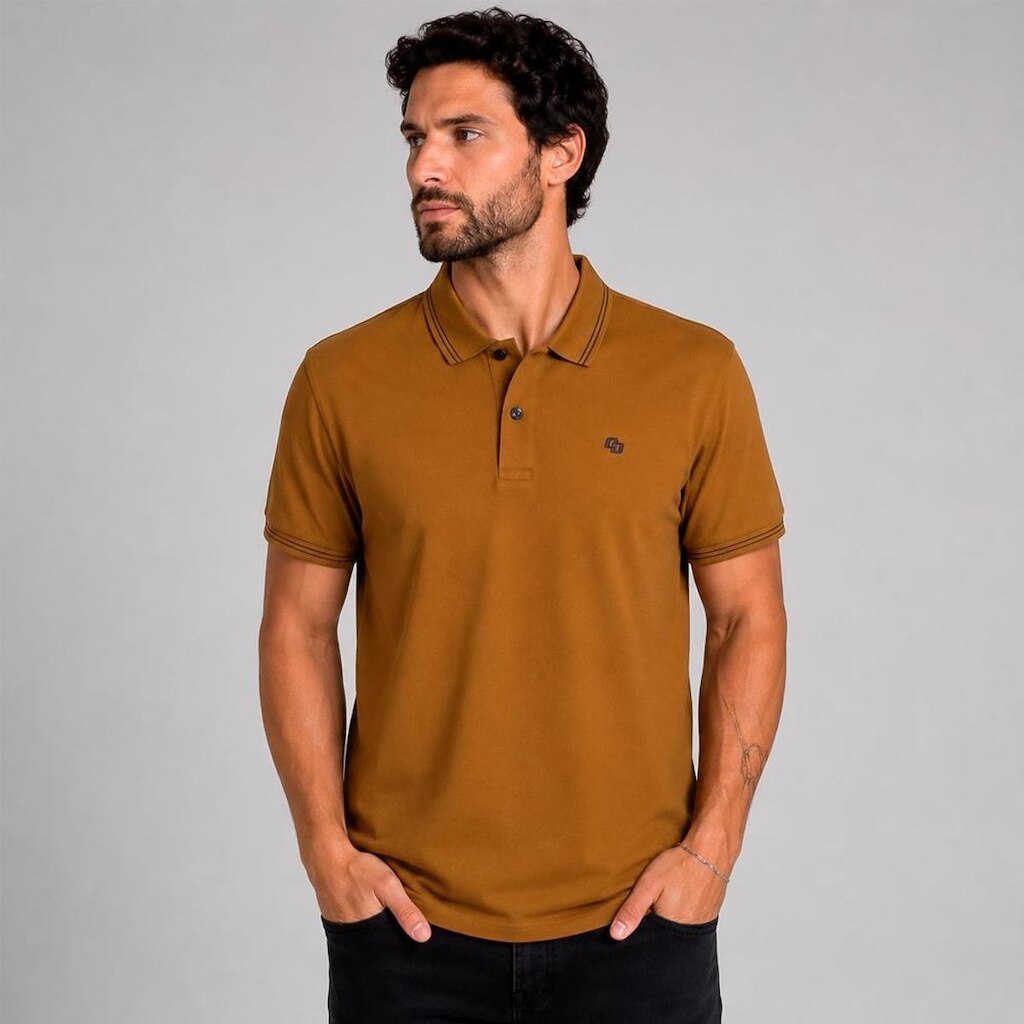 Camisa Polo Colcci Dual Icon Masculino