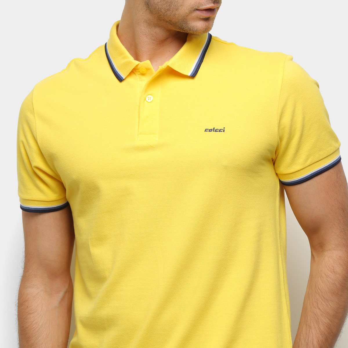 polo colcci amarela
