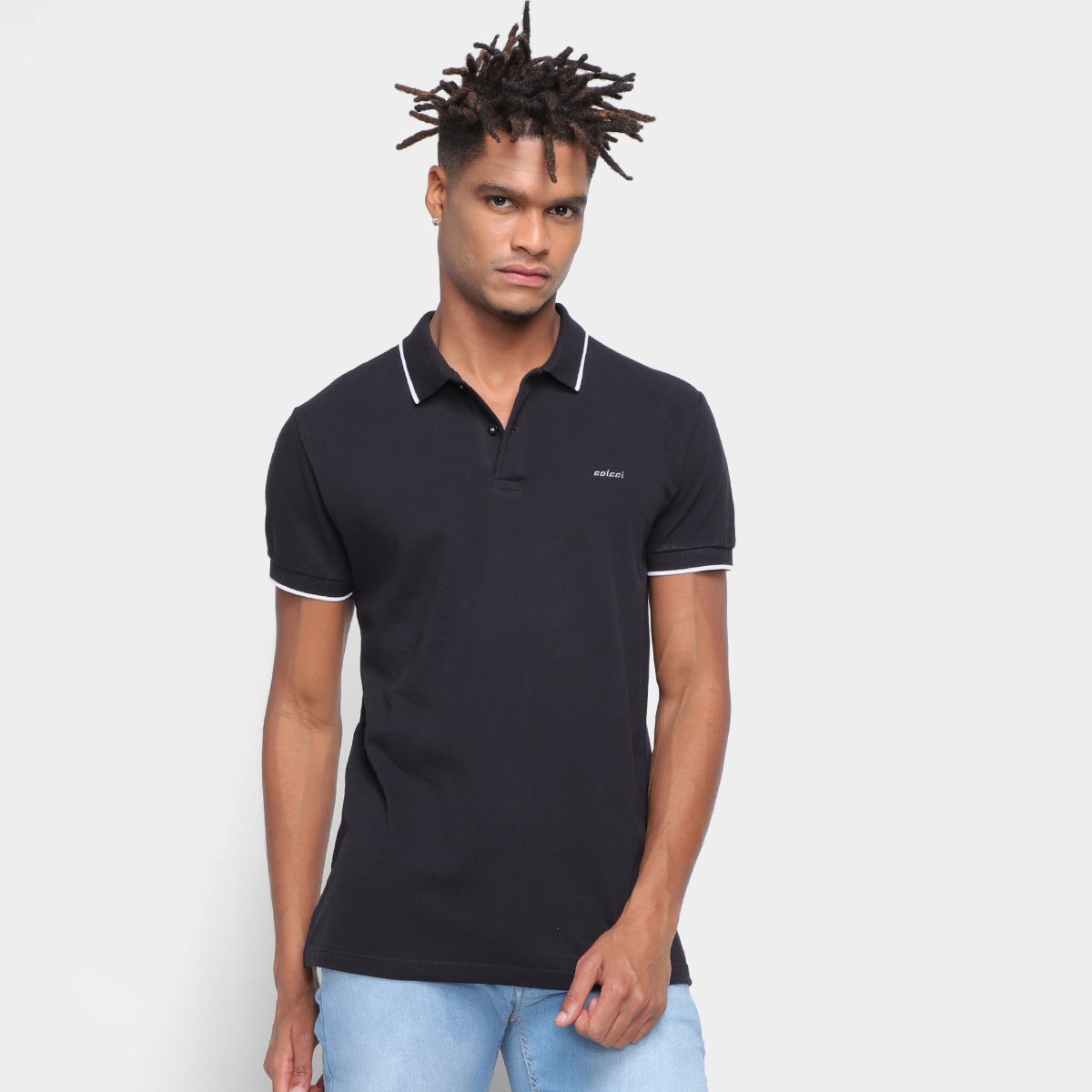 polo colcci preta