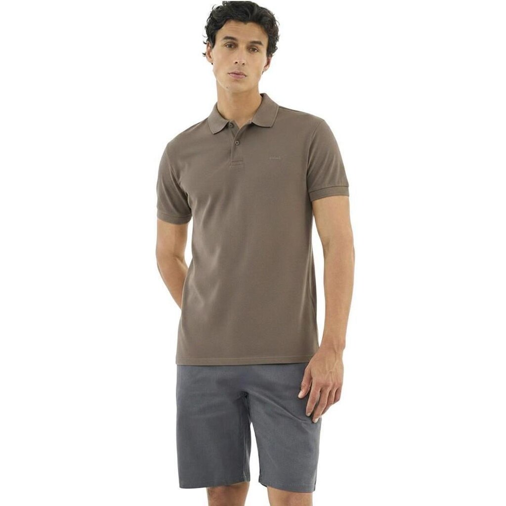 Camisa Polo Colcci Marrom Masculina