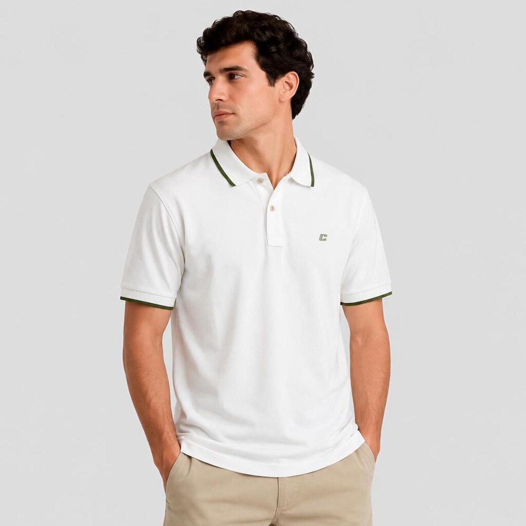 Camisa Polo Colcci Piquet Logo Fx Masculino