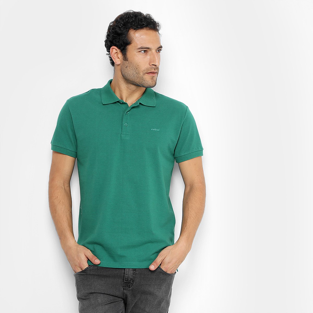 polo colcci verde