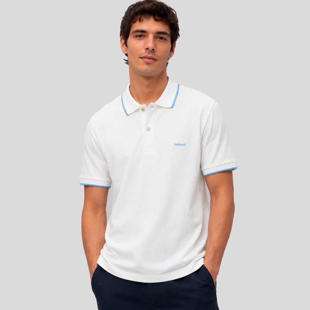 Camisa Polo Colcci Single Line Masculino