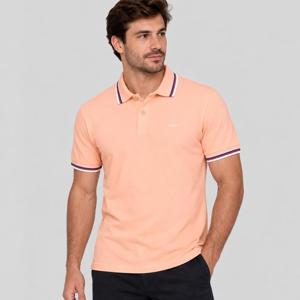 Camisa Polo Colcci Triple Line Masculino