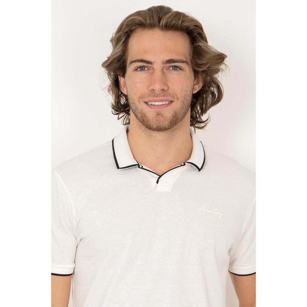 Camisa Polo Diferenciada Creme