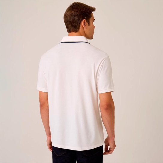 Camisa Polo Dudalina Gola Favo Masculino