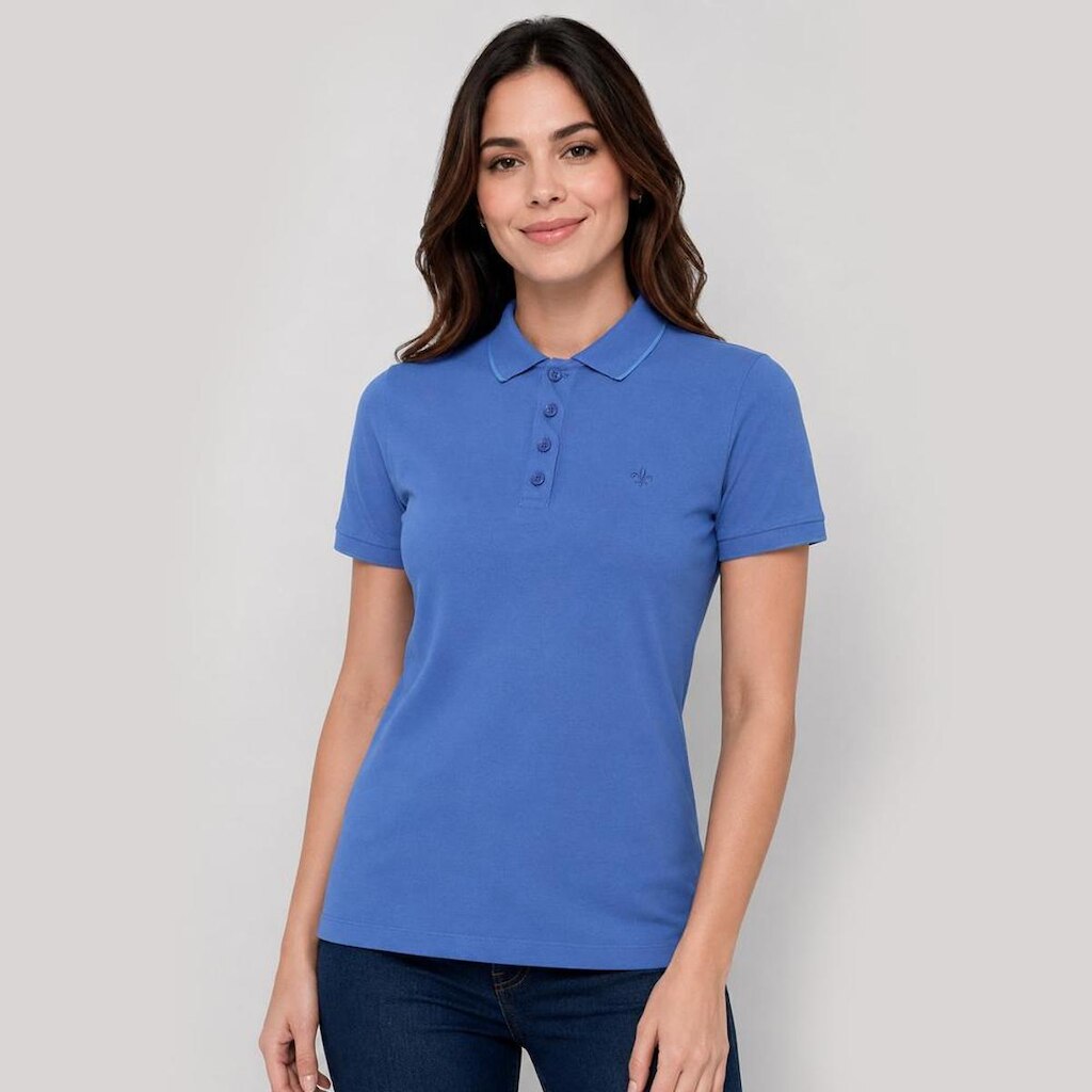 Camisa Polo Dudalina Isis Feminino