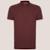 Camisa Polo Dudalina Jacquard Masculino - Bordô