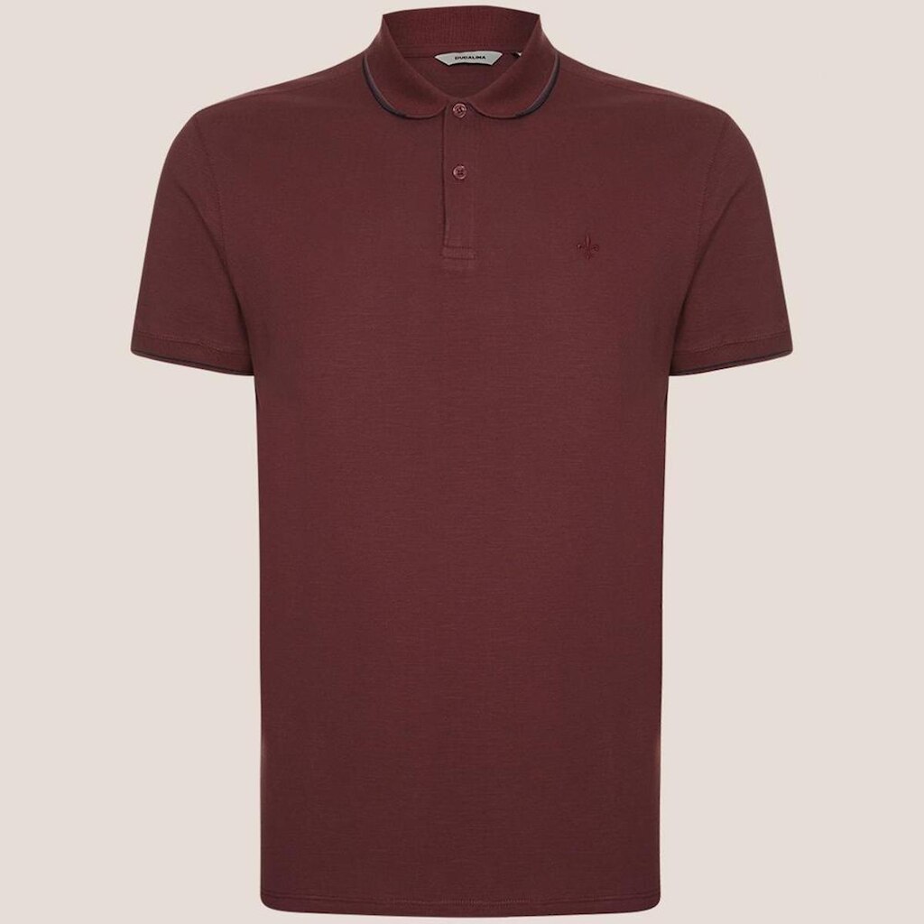Camisa Polo Dudalina Jacquard Masculino