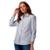 Camisa Polo Dudalina Tricoline Regular Feminino - Azul