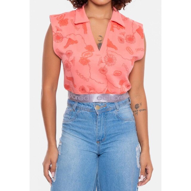 Camisa Polo Ecko Feminina Chave Feminino