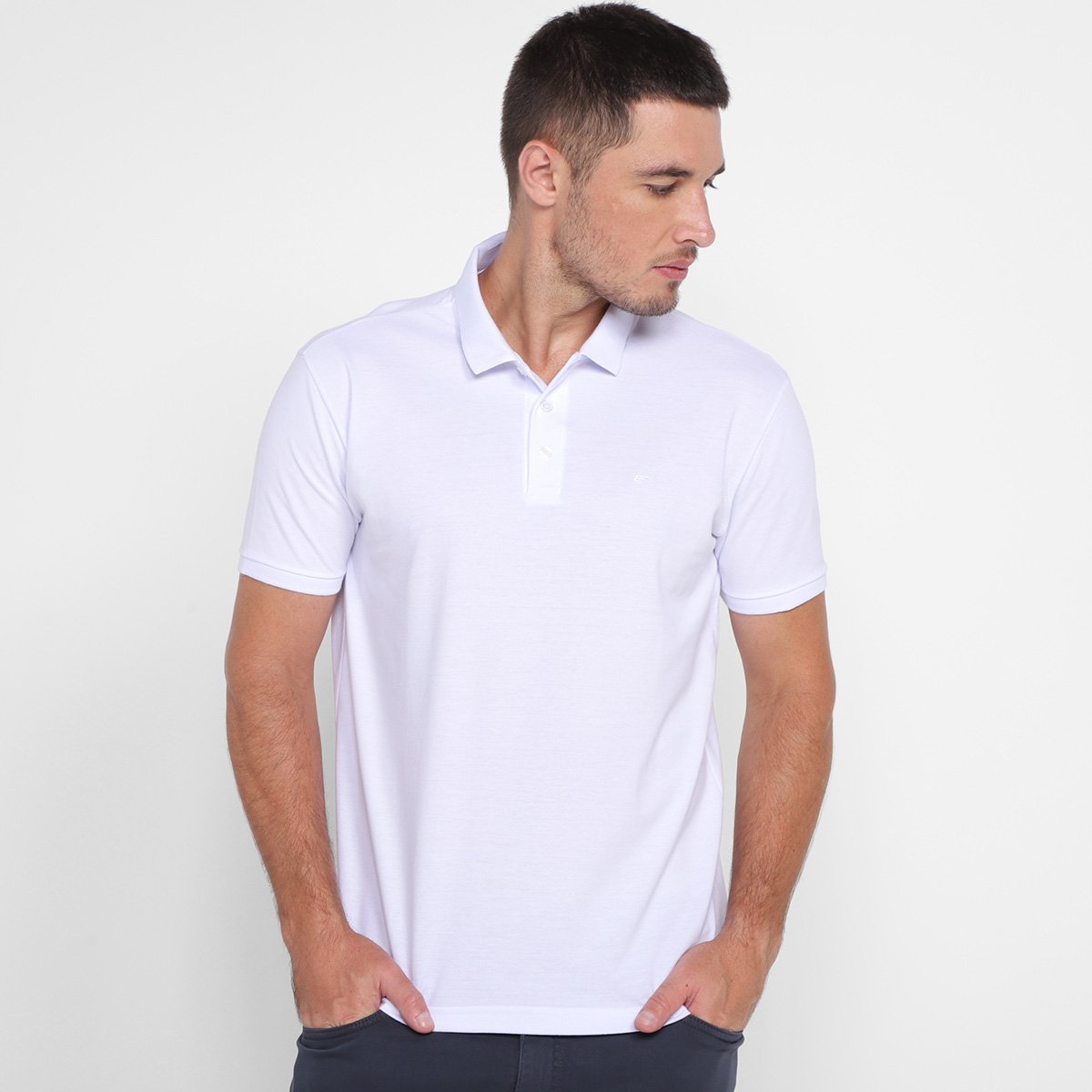 Camisa Polo Ellus Básica Lisa Masculina - Branco é ruim? Camisa Polo Ellus Básica Lisa Masculina - Branco é boa?