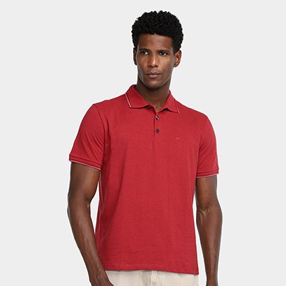 Camisa Polo Ellus Piquet Melange Classic Masculina - Masculino
